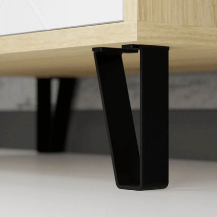 BACARDI lentyna su stalčiais, šviesaus ąžuolo/baltos spalvos - Beauty Kit