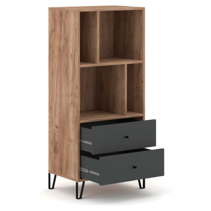 BACARDI lentyna su stalčiais, tabako/grafito spalvos - Beauty Kit