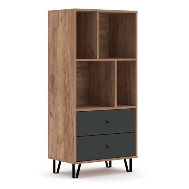 BACARDI lentyna su stalčiais, tabako/grafito spalvos - Beauty Kit