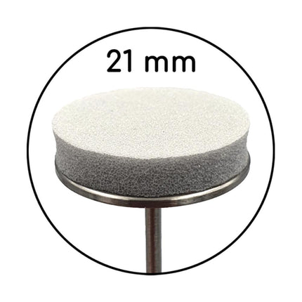 THE PILOCHKI abrazyviniai diskeliai 21mm #180, 60vnt. juodi