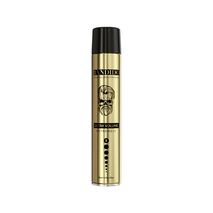 Bandido Gold Hair Spray Extra Volume Extremely Plaukų lakas, 400ml - Beauty Kit