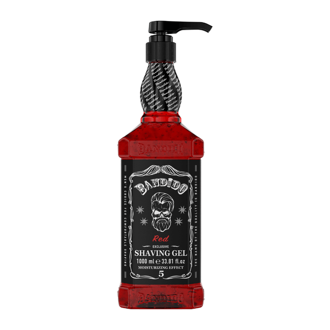 Bandido Red Shaving Gel Skutimosi gelis, 1000ml - Beauty Kit