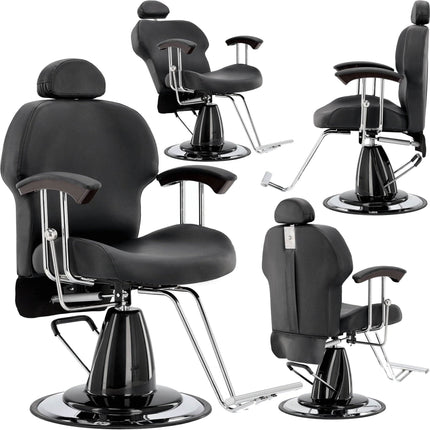 Barberio kėdė OLAF BARBERKING, juoda - Beauty Kit