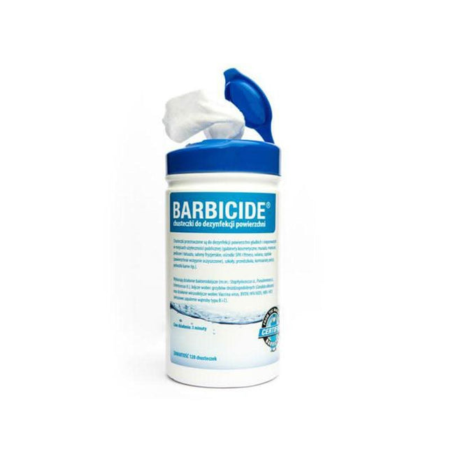 Barbicide servetėlės paviršių dezinfekcijai, 100 vnt. - Beauty Kit