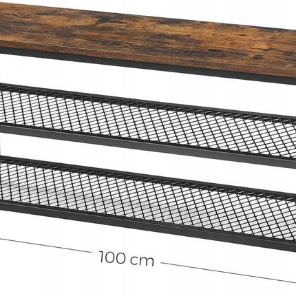 Batų lentyna LBS078B01, rudai juoda - Beauty Kit