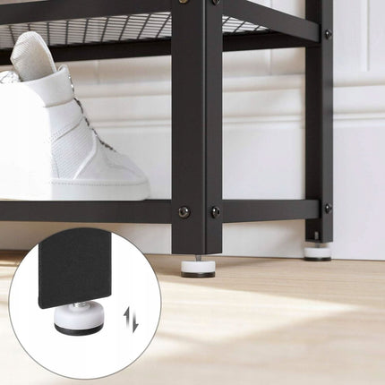 Batų lentyna LBS078B01, rudai juoda - Beauty Kit