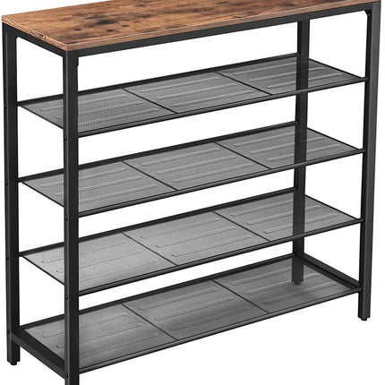 Batų lentyna LBS15BX, rudai juoda - Beauty Kit