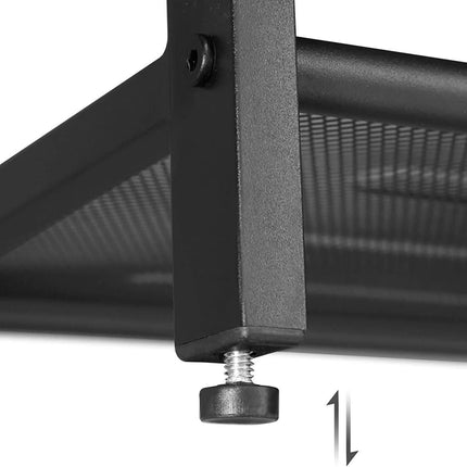 Batų lentyna LBS15BX, rudai juoda - Beauty Kit