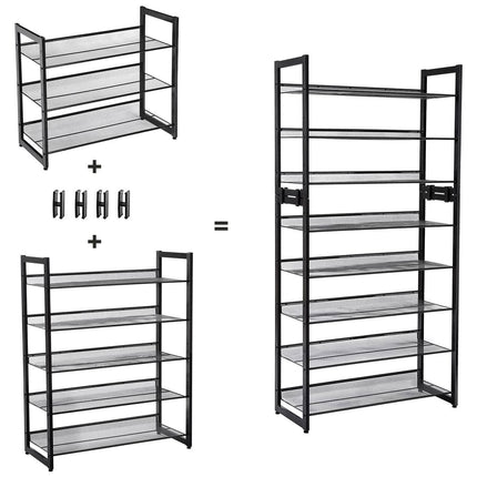 Batų lentyna LMR005B, juoda - Beauty Kit