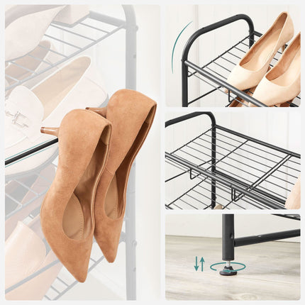 Batų lentyna LMR066B01, juoda - Beauty Kit