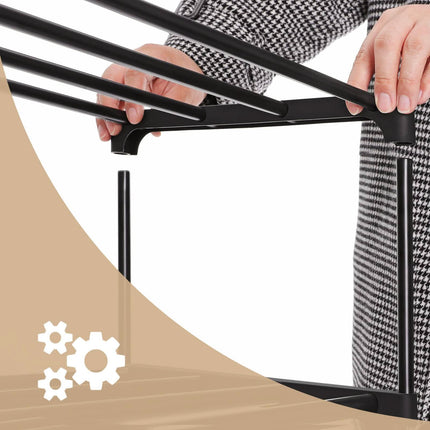 Batų lentyna LSA23BK, juoda - Beauty Kit