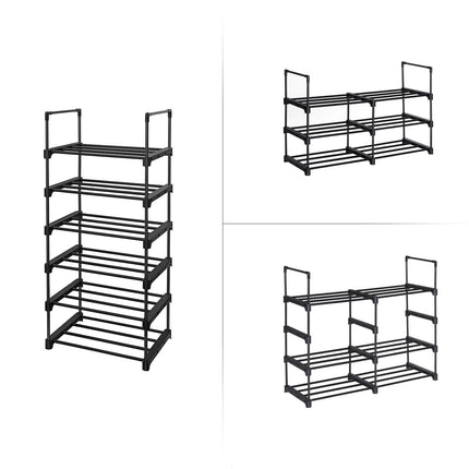 Batų lentyna LSA23BK, juoda - Beauty Kit