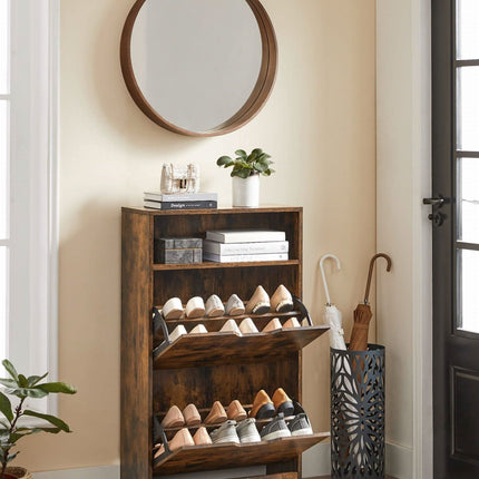 Batų spintelė LBC040X01, ruda - Beauty Kit