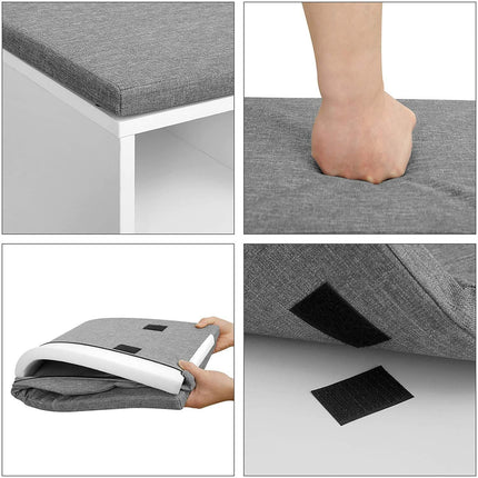 Batų spintelė su sėdyne ir stalčiumi LHS24W01 - Beauty Kit