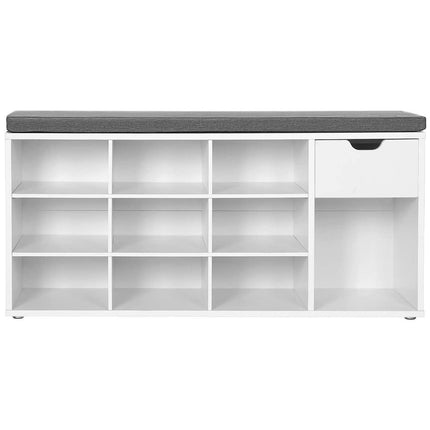 Batų spintelė su sėdyne ir stalčiumi LHS24W01 - Beauty Kit