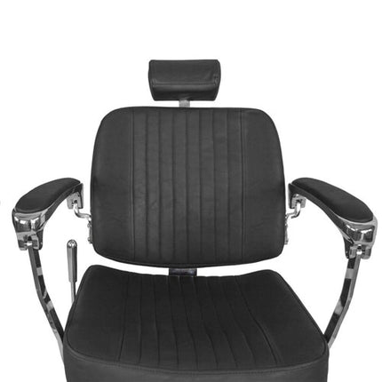 Барберское кресло BJORN BH-3318, чёрный матовый