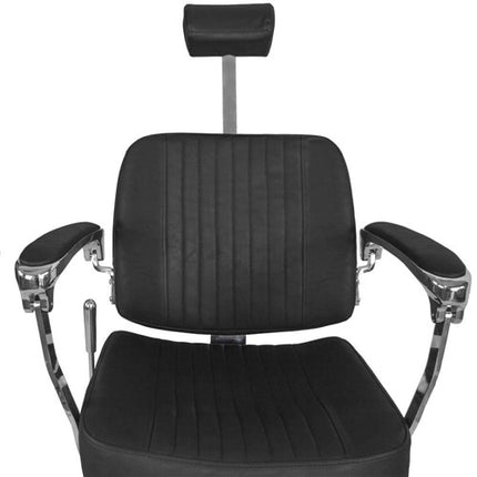 Барберское кресло BJORN BH-3318, чёрный матовый