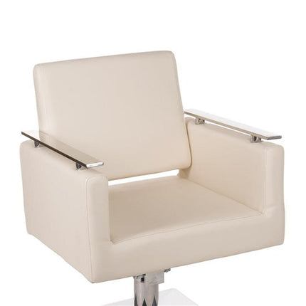 Парикмахерское кресло MILO BH-6333, кремовое