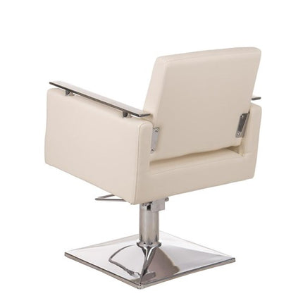 Парикмахерское кресло MILO BH-6333, кремовое