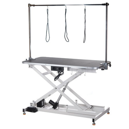 Elektrinis augintinių kirpyklos stalas XL BP-305, baltas