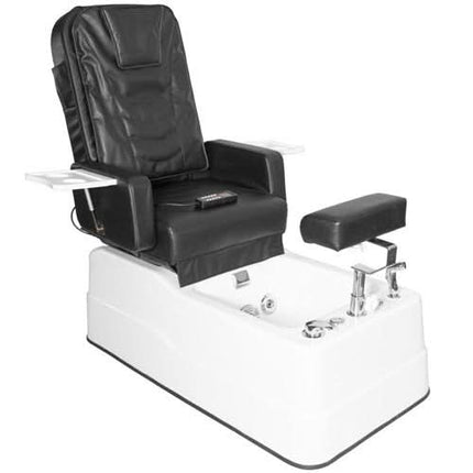 Pedikiūro kėdė su masažu BR-2312, juoda