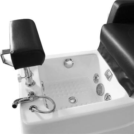 Pedikiūro kėdė su masažu BR-2312, juoda