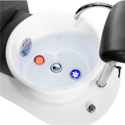 Pedikiūro SPA krėslas BR-2316, pilkas