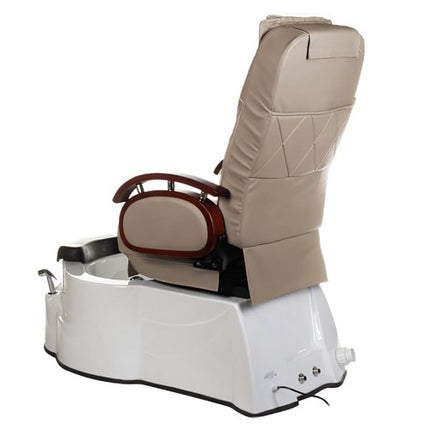 Педикюрное кресло с массажем BR-3820D, латте