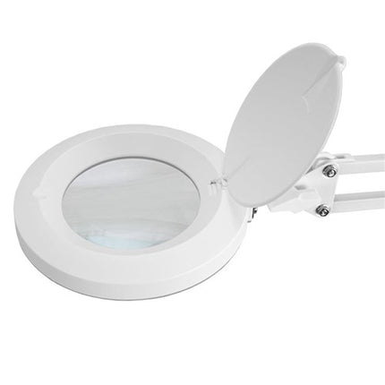 LED lempa-lupa SONOBELLA BSL-06 tvirtinama prie stalo 8.4 W, balta