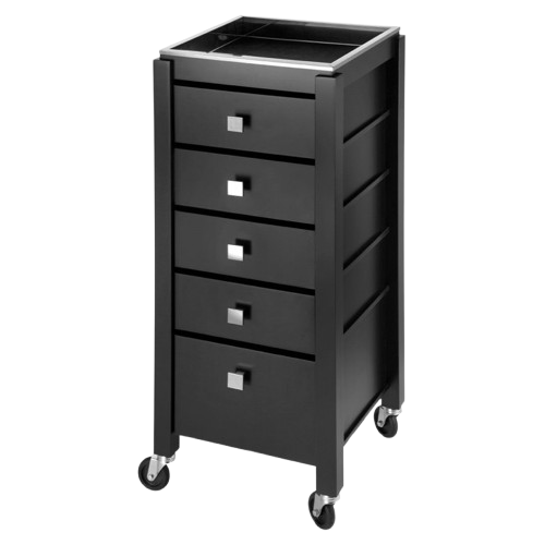 ARTECNO kirpyklos vežimėlis ECO MAXI, juodas