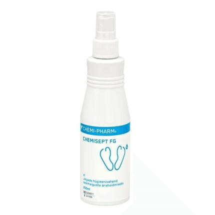 CHEMISEPT FG kojų dezinfekcijos priemonė, 250 ml - Beauty Kit