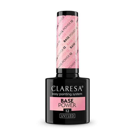 CLARESA gelinio nagų lako bazė BASE POWER 12, 5g - Beauty Kit