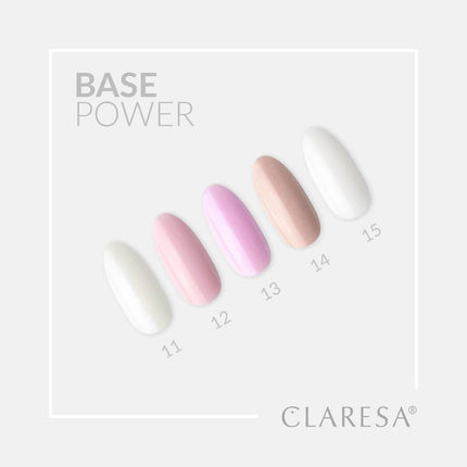 CLARESA gelinio nagų lako bazė BASE POWER 15, 5g - Beauty Kit