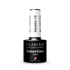 CLARESA Extend Care 5 in 1 Keratin hibridinė gelinio lako bazė 5g – stiprinanti manikiūro bazė su keratino proteinais