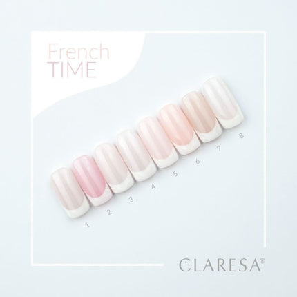 CLARESA hibridinis nagų lakas French Time 1, 5g - Beauty Kit