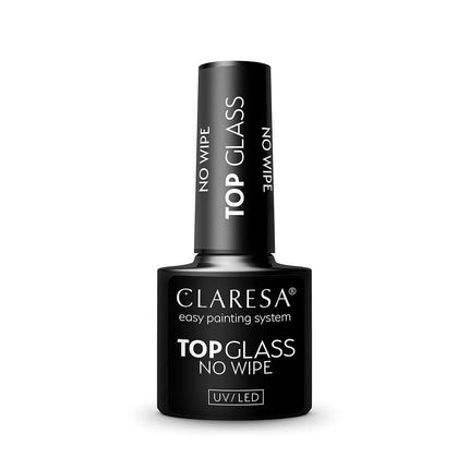 CLARESA hibridinis viršutinis gelio sluoksnis Top Glass, 5g - Beauty Kit