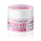 CLARESA nagų gelis Soft&Easy Glam Pink, 45g - Beauty Kit