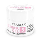 CLARESA nagų priauginimo gelis RUBBER GEL 3, 45g - Beauty Kit