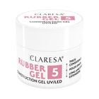 CLARESA nagų priauginimo gelis RUBBER GEL 5, 45g - Beauty Kit