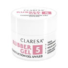 CLARESA nagų priauginimo gelis RUBBER GEL 5, 90g - Beauty Kit