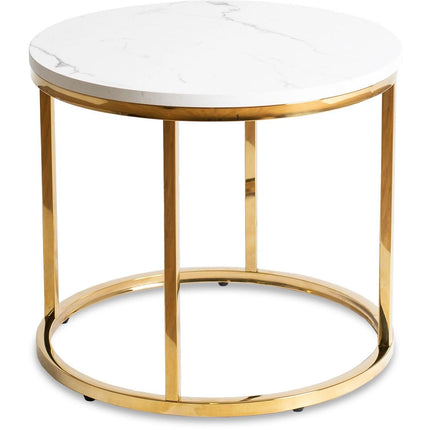 CLIFF staliukas Baltas marmuras/auksas - Beauty Kit