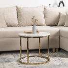 CLIFF staliukas Baltas marmuras/auksas - Beauty Kit