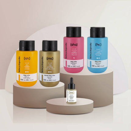 Skincyclopedia blizgesio suteikiantis kūno aliejus su spindesį skatinančiais aliejais, 30ml