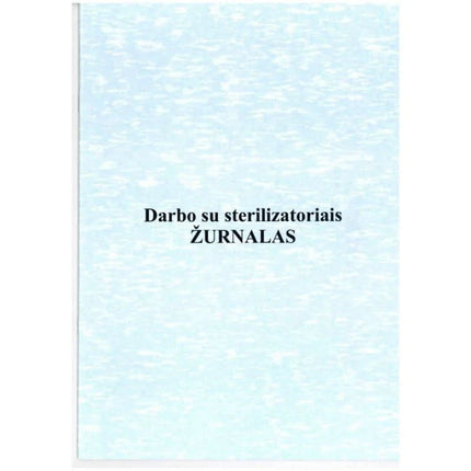 Darbo su sterilizatoriais žurnalas - Beauty Kit