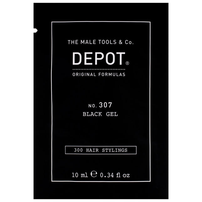 Depot NO. 307 Juodas gelis, 10ml