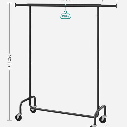 Drabužių kabykla ant ratukų HSR011B01V1 - Beauty Kit
