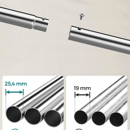 Drabužių kabykla ant ratukų HSR107E01 - Beauty Kit