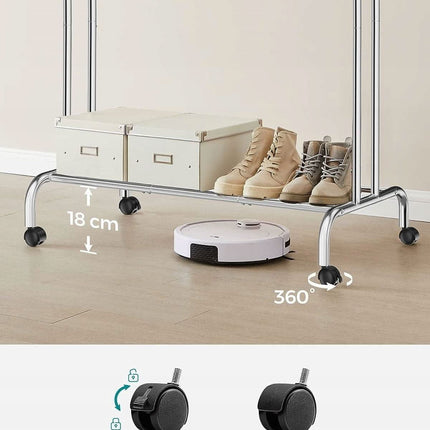 Drabužių kabykla ant ratukų HSR107E01 - Beauty Kit