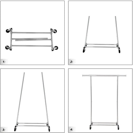 Drabužių kabykla ant ratukų HSR13S - Beauty Kit