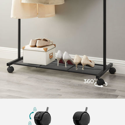 Drabužių kabykla ant ratukų HSR25BKV1 - Beauty Kit